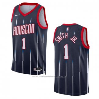 Maillot Houston Rockets Jabari Smith JR. #1 Ville 2022-23 Noir