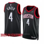 Maillot Houston Rockets Jalen Green #4 Statement 2023-24 Noir