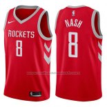 Maillot Houston Rockets Le'bryan Nash #8 2017-18 Rouge