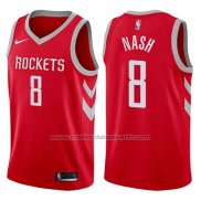 Maillot Houston Rockets Le'bryan Nash #8 2017-18 Rouge