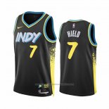 Maillot Indiana Pacers Buddy Hield #7 Ville 2023-24 Noir