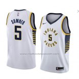 Maillot Indiana Pacers Edmond Sumner #5 Association 2018 Blanc