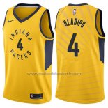 Maillot Indiana Pacers Victor Oladipo #4 Statement 2017-18 Jaune