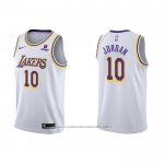 Maillot Los Angeles Lakers DeAndre Jordan #10 Association 2021-22 Blanc