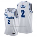 Maillot Los Angeles Lakers Quinn Cook #2 Classic Edition Blanc