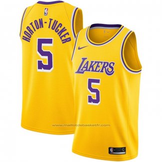 Maillot Los Angeles Lakers Talen Horton-tucker #5 Icon 2020-21 Jaune