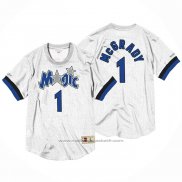 Maillot Manche Courte Orlando Magic Tracy McGrady #1 Blanc