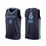 Maillot Memphis Grizzlies C.j. Miles #6 Icon Bleu