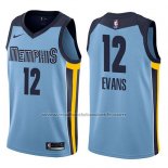 Maillot Memphis Grizzlies Tyreke Evans #12 Statement 2017-18 Bleu
