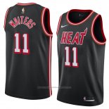 Maillot Miami Heat Dion Waiters #11 Classic 2018 Noir