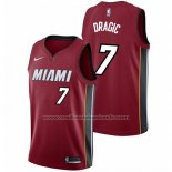Maillot Miami Heat Goran Dragic #7 2017-18 Rouge