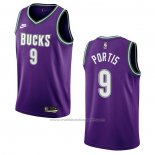 Maillot Milwaukee Bucks Bobby Portis #9 Classic 2022-23 Volet