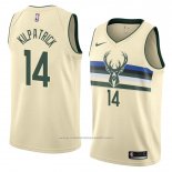 Maillot Milwaukee Bucks Sean Kilpatrick #14 Ville 2018 Crema