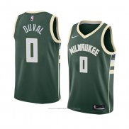 Maillot Milwaukee Bucks Trevon Duval #0 Icon 2018 Vert