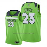 Maillot Minnesota Timberwolves Jarrett Culver #23 Statement 2019-20 Vert