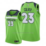 Maillot Minnesota Timberwolves Jarrett Culver #23 Statement 2019-20 Vert