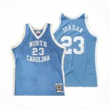 Maillot NCAA North Carolina Tar Heels Michael Jordan #23 Mitchell & Ness 1983-84 Bleu