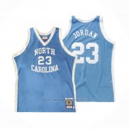 Maillot NCAA North Carolina Tar Heels Michael Jordan #23 Mitchell & Ness 1983-84 Bleu