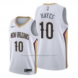 Maillot New Orleans Pelicans Jaxson Hayes #10 Association 2019-20 Blanc