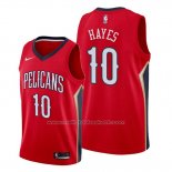 Maillot New Orleans Pelicans Jaxson Hayes #10 Statement 2019-20 Rouge