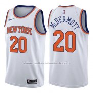 Maillot New York Knicks Doug McDermott #20 Association 2017-18 Blanc