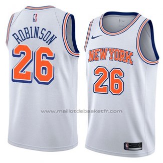 Maillot New York Knicks Mitchell Robinson #26 Statement 2018 Blanc