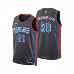 Maillot Oklahoma City Thunder Jeremiah Robinson-earl #50 Ville 2022-23 Gris