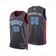 Maillot Oklahoma City Thunder Jeremiah Robinson-earl #50 Ville 2022-23 Gris