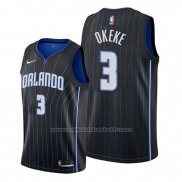 Maillot Orlando Magic Chuma Okeke #3 Statement 2019-20 Noir