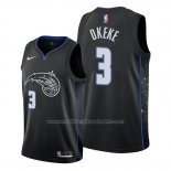 Maillot Orlando Magic Chuma Okeke #3 Ville 2019-20 Noir