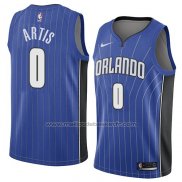 Maillot Orlando Magic Jamel Artis #0 Icon 2018 Bleu