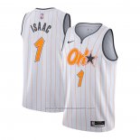 Maillot Orlando Magic Jonathan Isaac #1 Ville 2020-21 Blanc