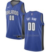 Maillot Orlando Magic Personnalise 17-18 Bleu