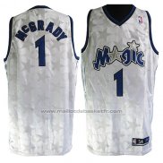 Maillot Orlando Magic Tracy McGrady #1 Retro Blanc2