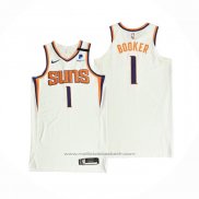 Maillot Phoenix Suns Devin Booker #1 Association Authentique 2021 Blanc