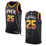 Maillot Phoenix Suns Mikal Bridges #25 Statement 2022-23 Noir