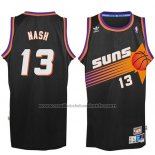Maillot Phoenix Suns Steve Nash #13 Retro Noir