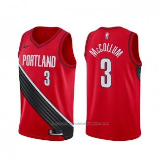 Maillot Portland Trail Blazers CJ McCollum #3 Statement Rouge