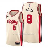 Maillot Portland Trail Blazers Trevor Ariza #8 Ville 2020 Crema