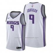 Maillot Sacramento Kings B.j. Johnson #9 Association Blanc