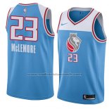 Maillot Sacramento Kings Ben McLemore #23 Ville 2018 Bleu