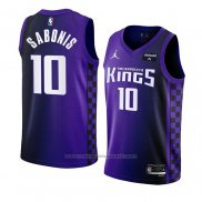 Maillot Sacramento Kings Domantas Sabonis #10 Statement 2023-24 Volet