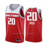 Maillot Sacramento Kings Harry Giles #20 Ville Edition Rouge