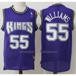 Maillot Sacramento Kings Jason Williams #55 Retro Volet