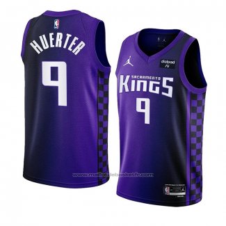 Maillot Sacramento Kings Kevin Huerter #9 Statement 2023-24 Volet