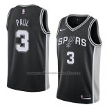 Maillot San Antonio Spurs Brandon Paul #3 Icon 2018 Noir