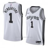 Maillot San Antonio Spurs Victor Wembanyama #1 Association 2022-23 Blanc