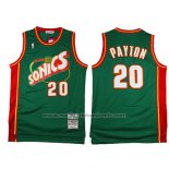 Maillot Seattle SuperSonics Gary Payton #20 Historic Retro Vert2