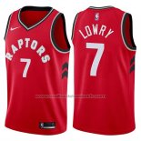 Maillot Toronto Raptors Kyle Lowry #7 2017-18 Rouge