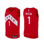 Maillot Toronto Raptors Patrick Mccaw #1 Earned Rouge